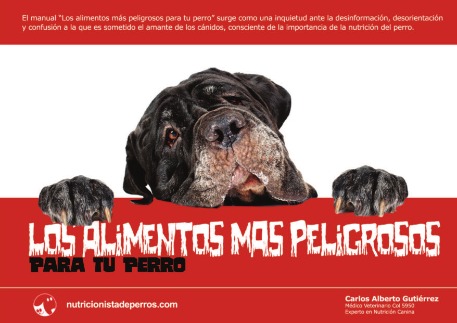 LIBRO: Alimentos peligrosos para perros
