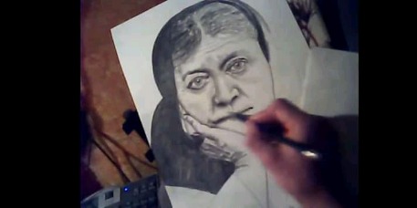 Dibujos, retratos, ilustraciones.