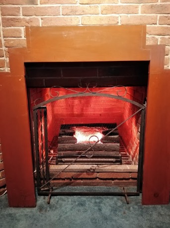 Chimenea Artificial con Calefactor y Mueble (Paquete)